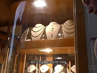 hey, watch my slutty girl earn cash with pussy!