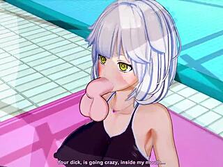 Pool L by Badpoipoi in 3D Anime Style