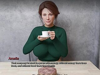 Porn game with anime style called Heart problems