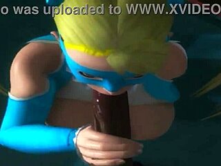 米卡的Hentai爱情在3D肛交动画中点燃