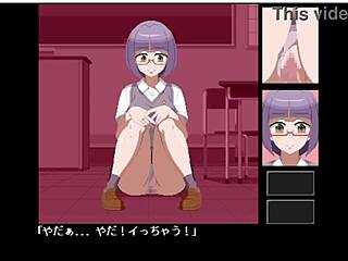 Hentai School Fucking With Big Tit Slut In Pixel Game