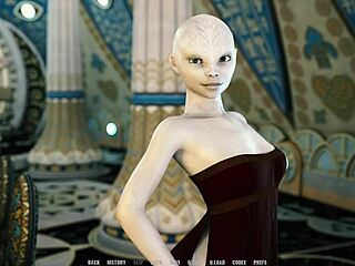 Lesbian Assfuck Orgy Explodes in Wild 3D Action.