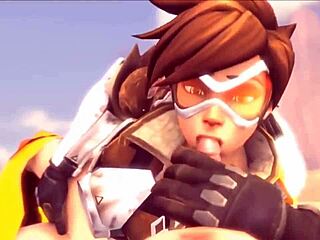 overwatch 3d porn featuring intense fucking and pussy play in web chat