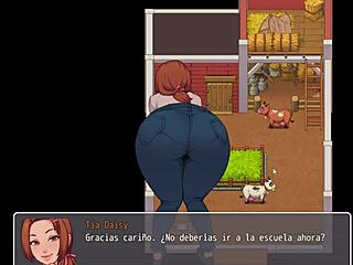 本子游戏：在浴室偷窥揭示乡村生活中的大资产