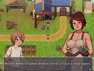 本子游戏：在浴室偷窥揭示乡村生活中的大资产