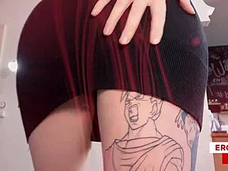 i'm tattooed claudia swea ridin' my fan's big dick so hard, pussy drippin' wet!