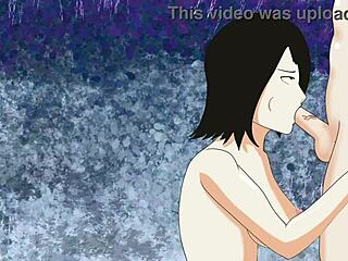 Mikasa Giving Head And Getting Nailed In Cave