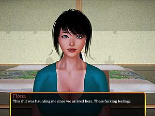 A walkthrough of the anime erotic story, Family 387