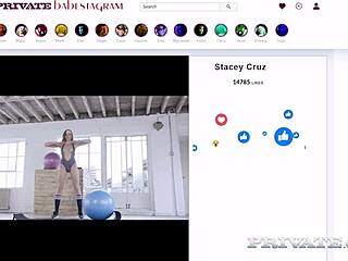 Fit babe Stacy Cruz gives an epic blow at Private com
