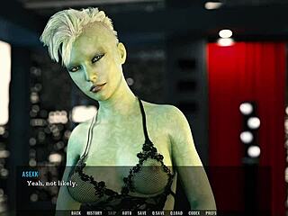 Lesbian Assfuck Orgy Explodes in Wild 3D Action.