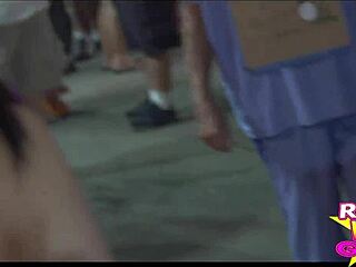 Street Flashing Sluts at Fantasy Fest