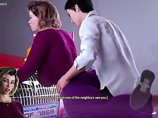 Stuck stepmom gets fucked in the garage in Apocalust 22
