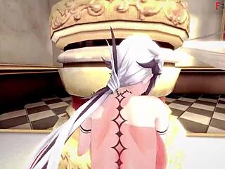 Arlecchino Naked Fucked Hard in Genshin Impact Milf POV