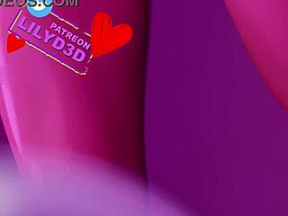 Linx and Joey’s hot lesbian scene in animated 3D porn