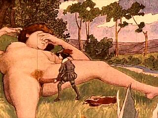 复古色情绘画惊艳！