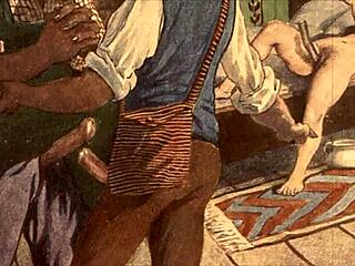 嘿，看这些复古色情素描！