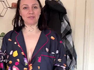 Stepmom's hairy pussy surprise leads to taboo orgasm