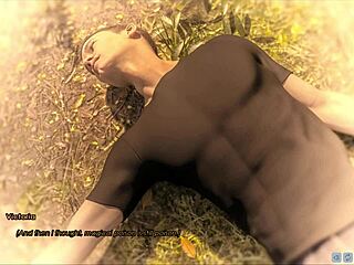 Lust Academy teen in huge outfit teases with big boobs