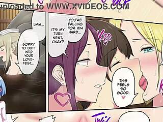 Japanese manga and hentai game with ecchi content featuring Imaizumi’s house as a meeting place for women