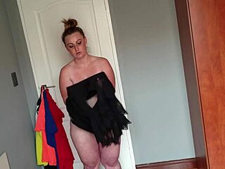 Fat Girl Strips Off Dresses Kinkily