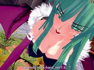 Morrigan's Halloween special: See through and fuck me full
