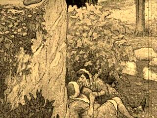 vintage erotic cartoon with steamy details