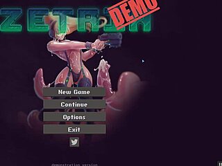 Hentai game with big tits and monster cock action