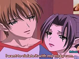 Beautiful amateur couple explores taboo stepmother-stepson relationship in hentai