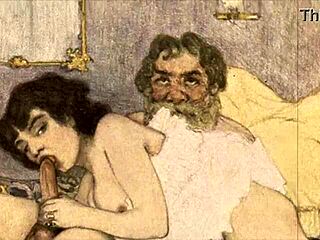 复古色情绘画惊艳！