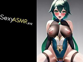 呻吟ASMR cosplay与动漫坏女孩斯堪的纳维亚挪威色情日本吸吮