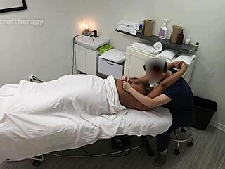 jessica, the thick black student, says she's happy for my special massage