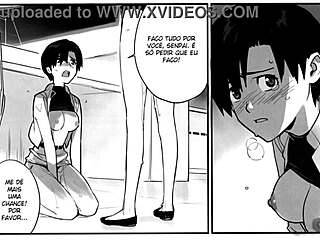 Parody of Evangelion's Maya and Ritsuko in hot anime hentai video