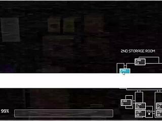 动漫3D冒险中的五个夜晚，第2夜狂野性爱