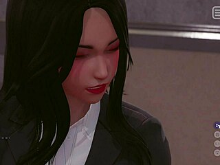 why does this japanese whore slap while dancing?