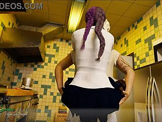 Visual novel gameplay with an alternate storyline