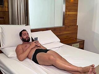 made a hot video with my brazilian gym teacher riding me hard
