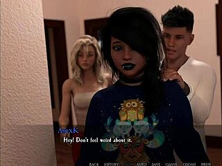 Ever seen an amazing threesome with hot game babes?