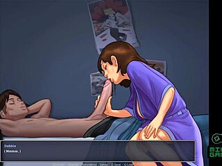 MILF mom seduces son in Summertime Saga episode 32