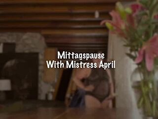 April’s BDSM slave: A homemade video of a dominatrix at work