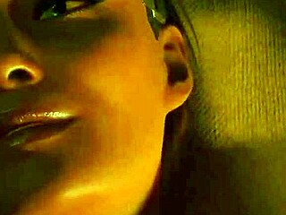 Judy Alvarez banging hot girl in cyberpunk lesbian animation?