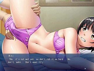 动漫游戏中被捆绑的普通女孩自慰