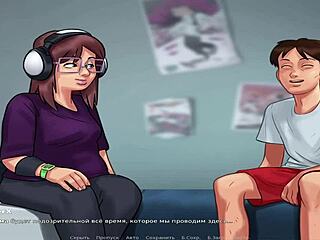 Summertimesaga - sex with a chubby girl in headphones e4 95