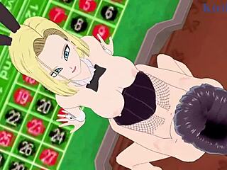 android 18 and chi-chi bunny girls get creampied in intense 3d hentai sex with big tits