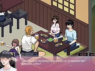 Hentai game ntraholic features alice the whore in rough sex. Her wife gets pounded in front of husband in part 5!