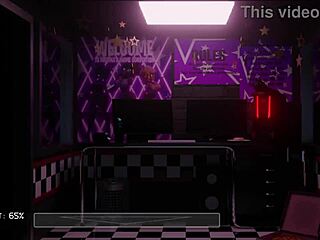 动漫3D冒险中的五个夜晚，第2夜狂野性爱