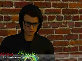Visual novel gameplay with an alternate storyline