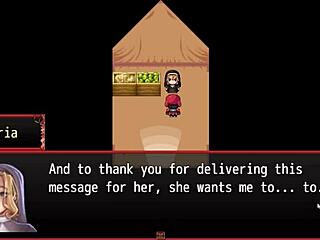 Naive nun learns to pleasure a monster cock in game
