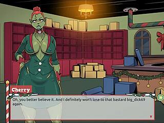 claus secret surprise xmas hentai game ep 4 with boss's big cock