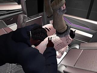 黑人猛男在SUV狂操恶魔白妞，疯狂第二人生野战