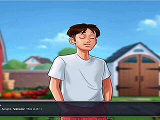 Hentai game with busty women in Summer time saga unc part 22
